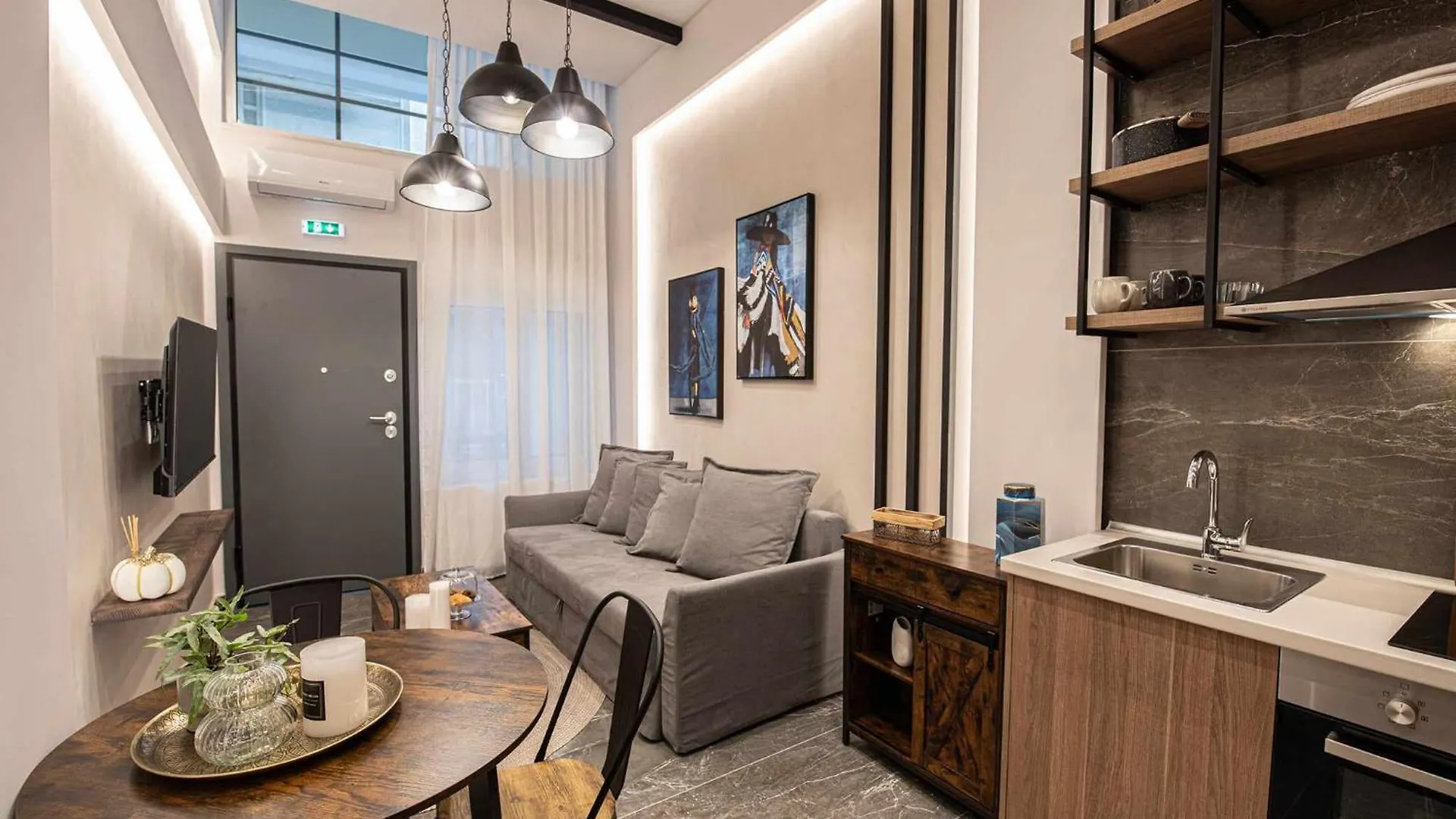 Апартаменты Namaste Lofts Near Seaside Салоники Греция